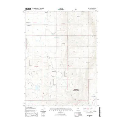 2015 Map of Lake Owen, 2015 Print