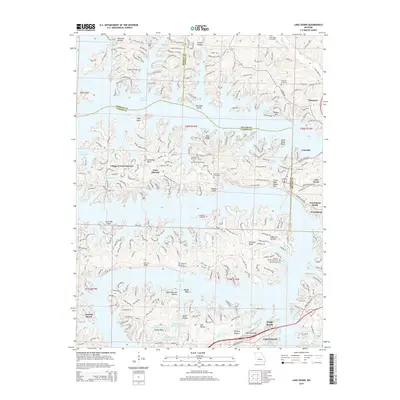 2015 Map of Lake Ozark, 2015 Print