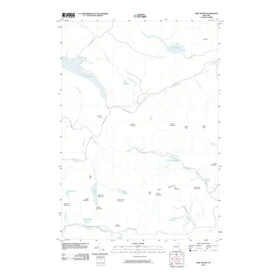 2010 Map of Lake Ozonia, 2010 Print