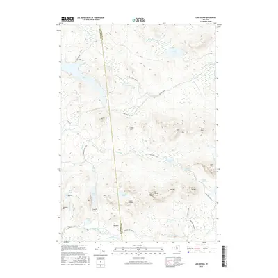 2016 Map of Lake Ozonia, 2016 Print