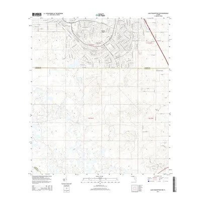 2015 Map of Lake Panasoffkee NW, 2015 Print