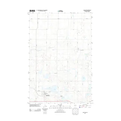 2013 Map of Lake Park, 2013 Print