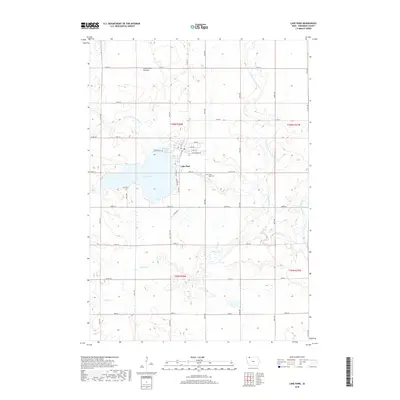 2018 Map of Lake Park, 2018 Print