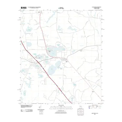 2011 Map of Lake Park, 2011 Print