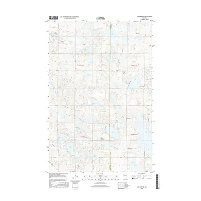 2016 Map of Lake Park SW, 2016 Print