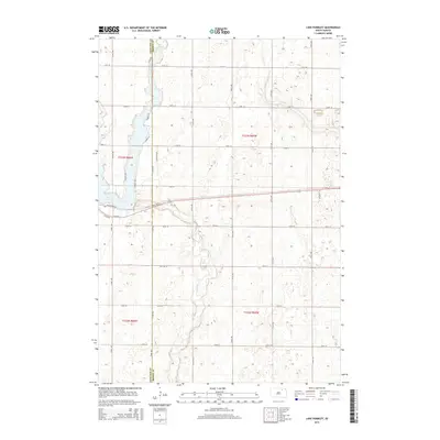 2015 Map of Lake Parmley, 2015 Print