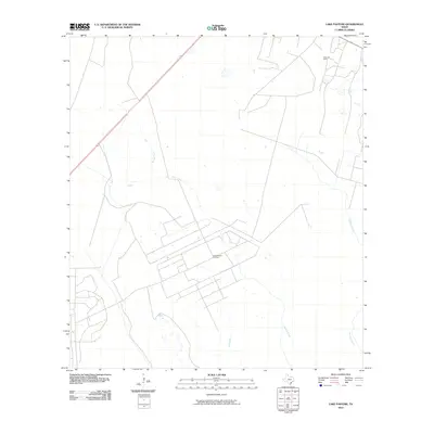 2010 Map of Lake Pasture, 2010 Print