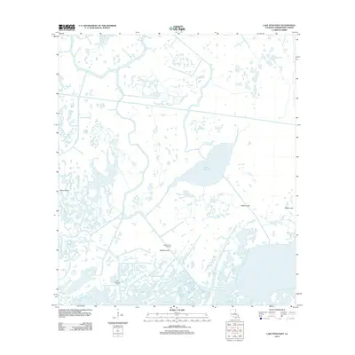 2012 Map of Lake Penchant, 2012 Print