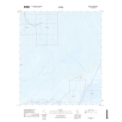 2018 Map of Lake Penchant, 2018 Print