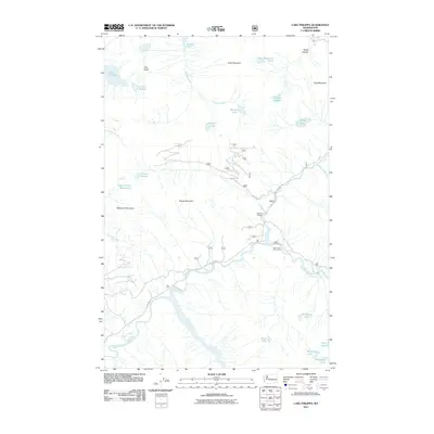 2011 Map of Lake Philippa, 2011 Print