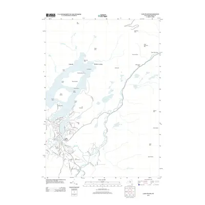 2013 Map of Lake Placid, 2013 Print
