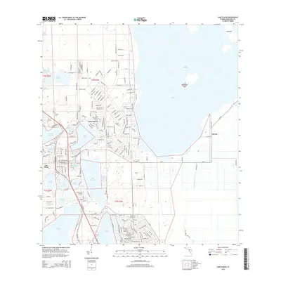 2015 Map of Lake Placid, 2015 Print