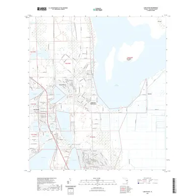 2021 Map of Lake Placid, 2021 Print