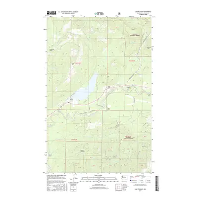 2017 Map of Lake Pleasant, 2017 Print