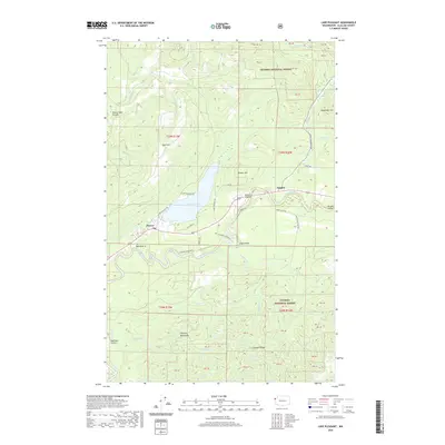 2020 Map of Lake Pleasant, 2020 Print