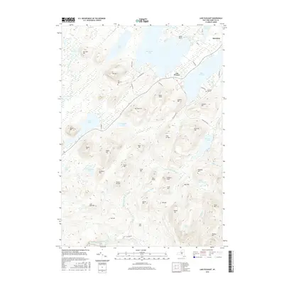 2016 Map of Lake Pleasant, 2016 Print