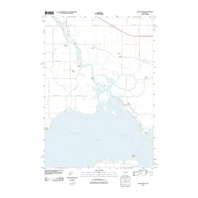 2010 Map of Lake Poygan, 2010 Print