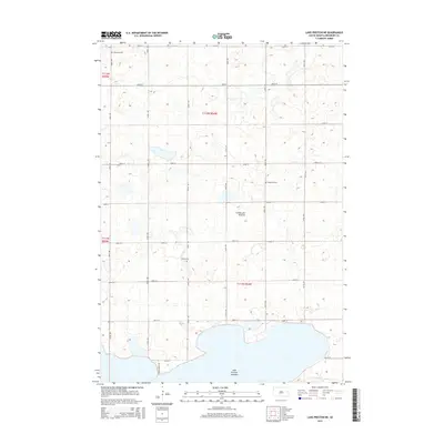 2015 Map of Lake Preston NE, 2015 Print