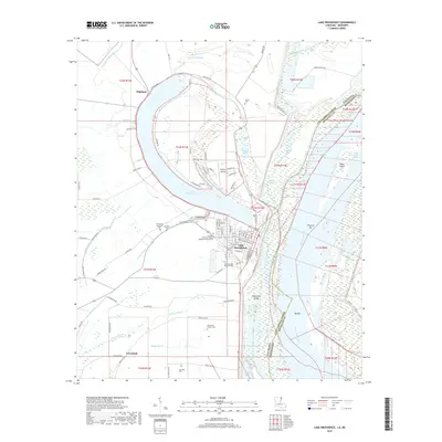 2018 Map of Lake Providence, 2018 Print
