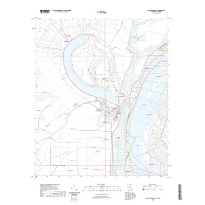 2020 Map of Lake Providence, 2020 Print