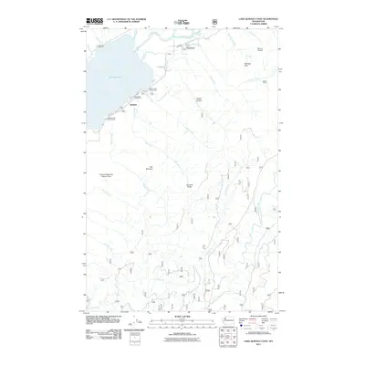 2011 Map of Lake Quinault East, 2011 Print