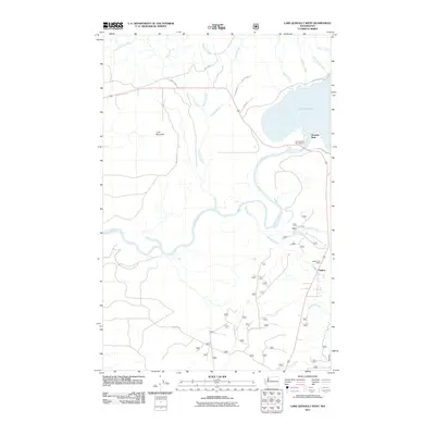 2011 Map of Lake Quinault West, 2011 Print