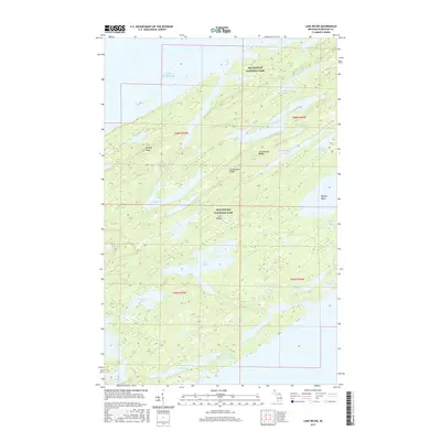 2017 Map of Lake Richie, 2017 Print