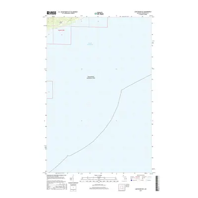 2017 Map of Lake Richie OE S, 2017 Print