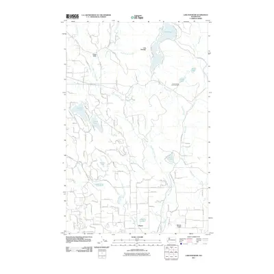 2011 Map of Lake Roesiger, 2011 Print