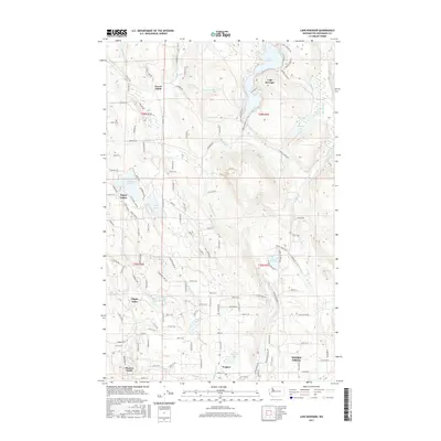 2017 Map of Lake Roesiger, 2017 Print
