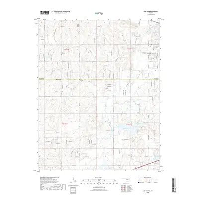 2018 Map of Lake Sahoma, 2018 Print