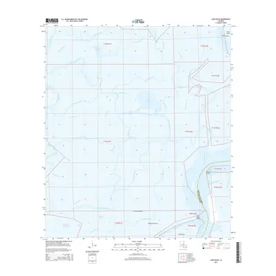 2015 Map of Lake Salve, 2015 Print