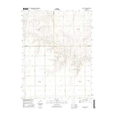2015 Map of Lake Scott NE, 2015 Print