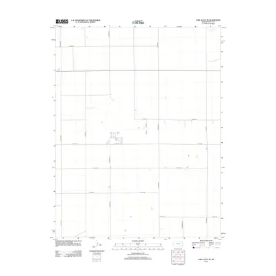 2012 Map of Lake Scott SE, 2012 Print
