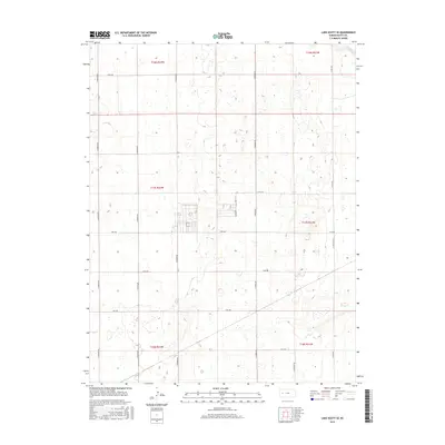 2015 Map of Lake Scott SE, 2015 Print