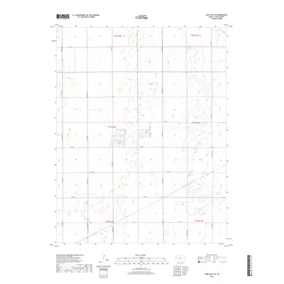 2018 Map of Lake Scott SE, 2018 Print