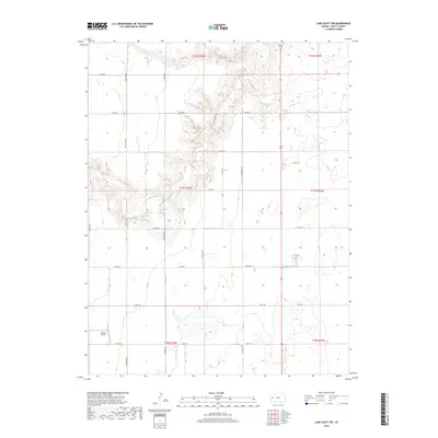 2018 Map of Lake Scott SW, 2018 Print