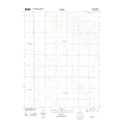 2013 Map of Lake SE, 2013 Print