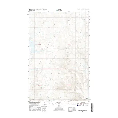 2017 Map of Lake Seventeen East, 2017 Print