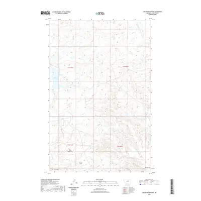 2020 Map of Lake Seventeen East, 2020 Print