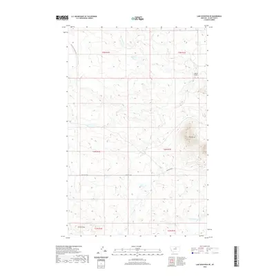 2020 Map of Lake Seventeen NE, 2020 Print