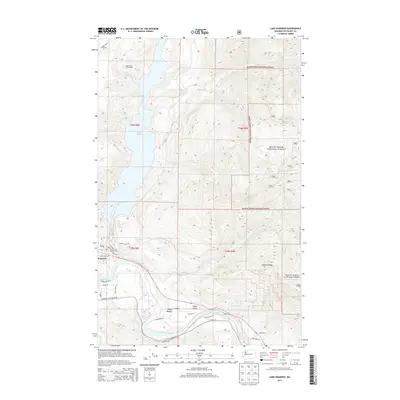 2014 Map of Lake Shannon, 2014 Print