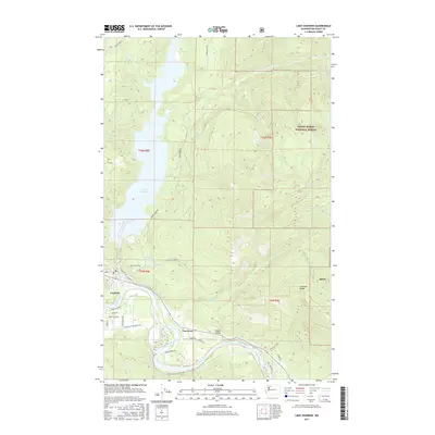 2017 Map of Lake Shannon, 2017 Print