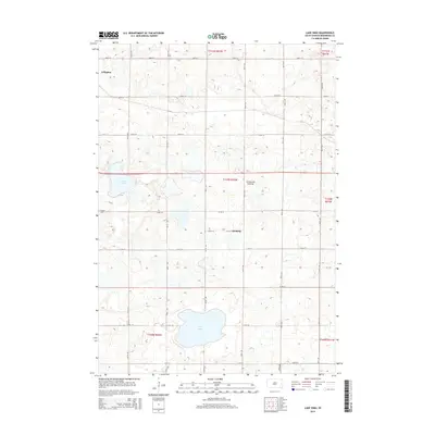2015 Map of Lake Sinai, 2015 Print