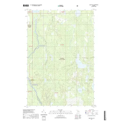 2019 Map of Lake Stella, 2019 Print