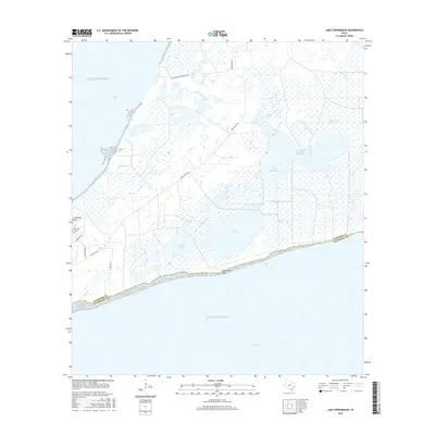 2016 Map of Lake Stephenson, 2016 Print