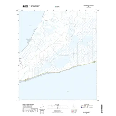 2019 Map of Lake Stephenson, 2019 Print