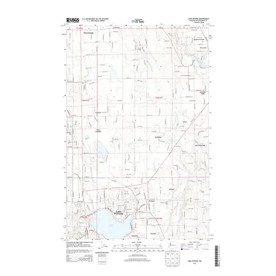 2014 Map of Lake Stevens, 2014 Print