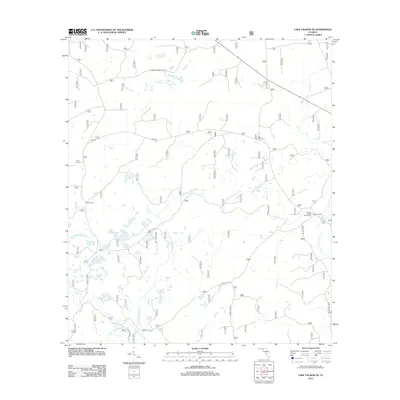 2012 Map of Lake Talquin SE, 2012 Print