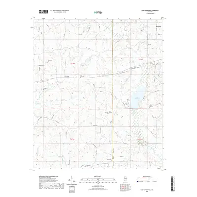 2020 Map of Lake Tangipahoa, 2020 Print